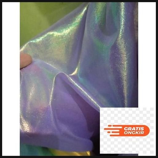 Original Kain Organdi Pelangi Tebal - Kain Sutra - Kain Kontrekan - Kain Udang Udangan Pancing Cumi 