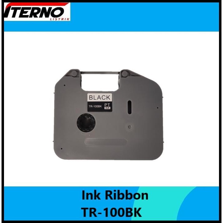 TERMURAH INK RIBBON COMPATIBLE TR-100BK BROTHER PT-E800T PT-850TKW PITA TINTA 