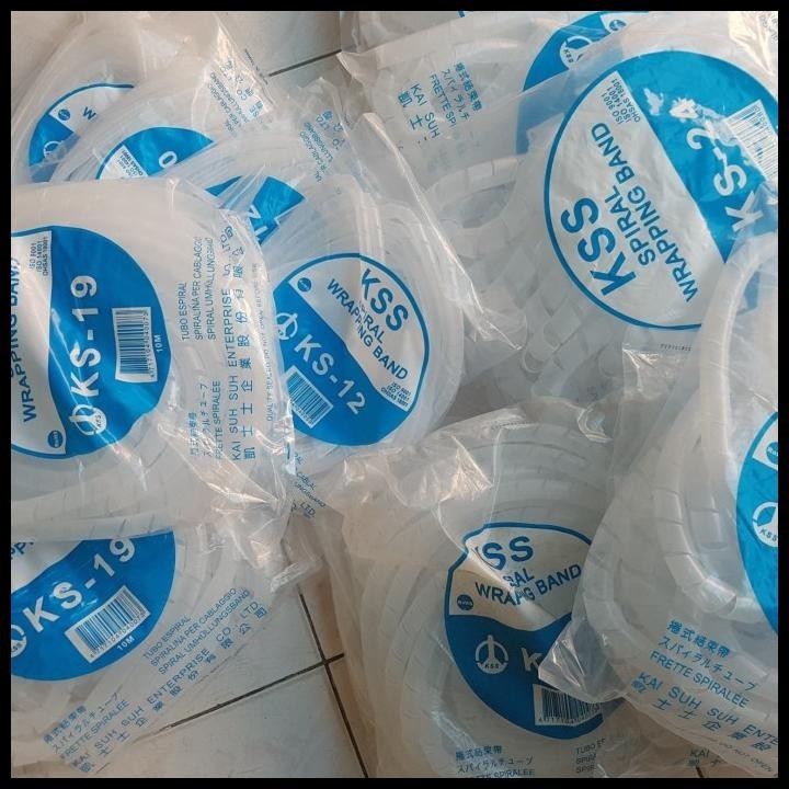 

TERMURAH SPIRAL WRAPPING BAND MERK KSS KS-12 PUTIH !!!!!!!