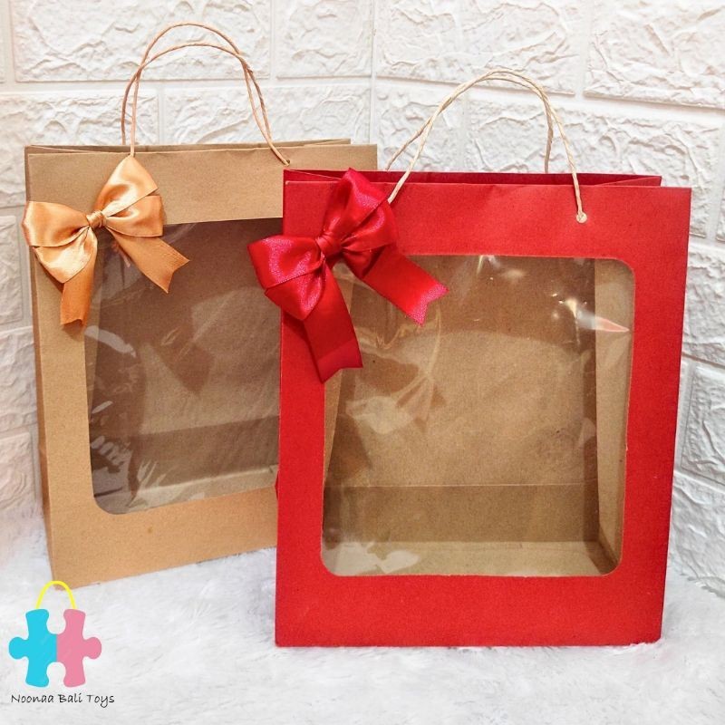 

Paper Bag Mika 26x10x22 cm Goodie Bag Untuk Souvenir Ulang Tahun