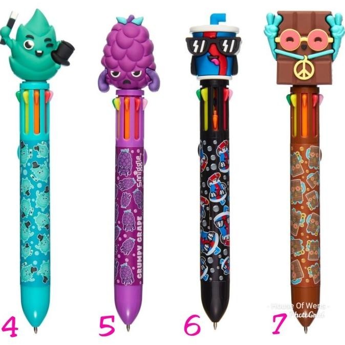 

Ready Smiggle Lil Scent Rainbow Pen - Pulpen Warna Warni Smiggle Wangi Stok Terbatas