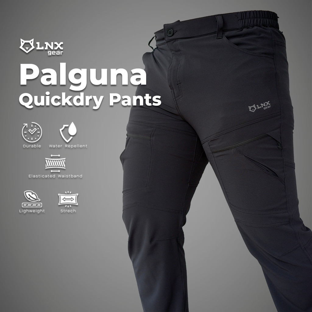 LNX Gear Celana Panjang Outdoor Gunung Quickdry Palguna Series | Celana Gunung Water Repellent