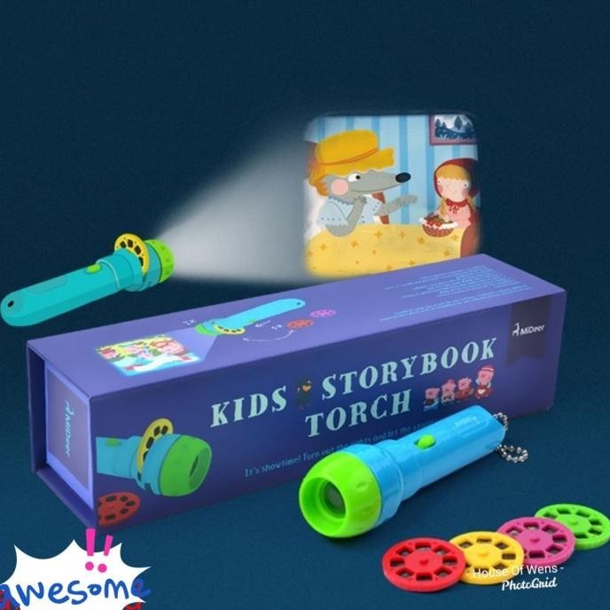 

New Sale Mideer Kids Storybook Torch - Light Story Stok Terbatas