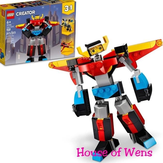 Best Seller Lego 31124 Creator Super Robot 6+ 159 Pcs Pengiriman Cepat