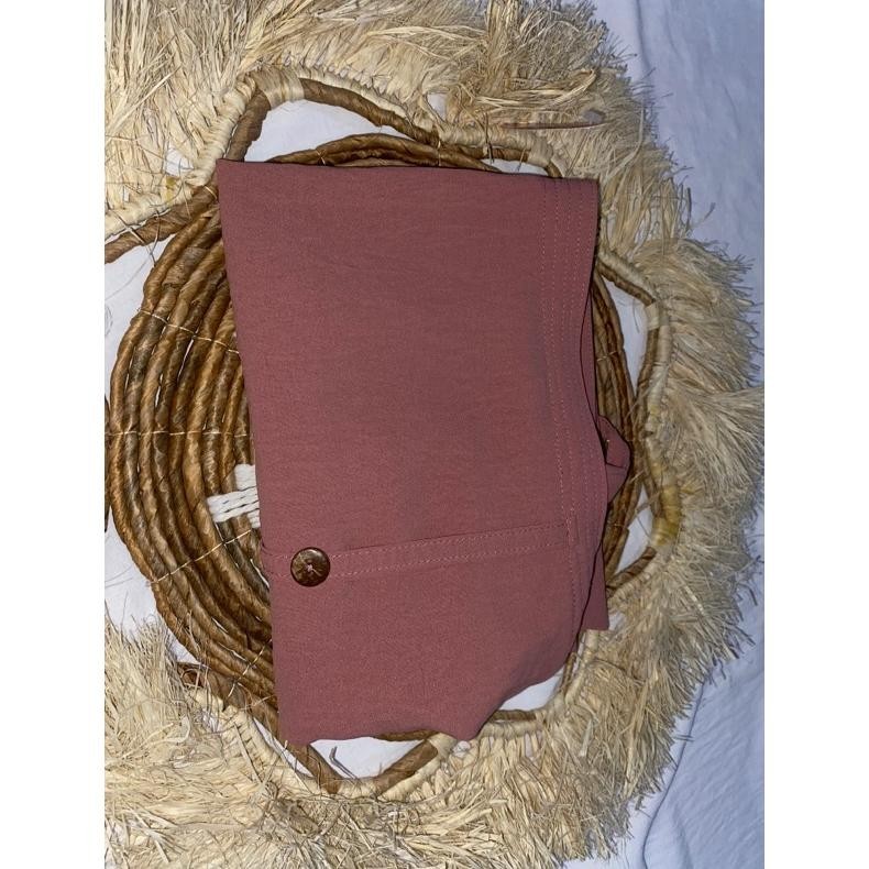 Promo Hijab Instan Bergo Maryam Crinkle Airflow L Xl Konektor Masker Ori Khr Collection Sgb733