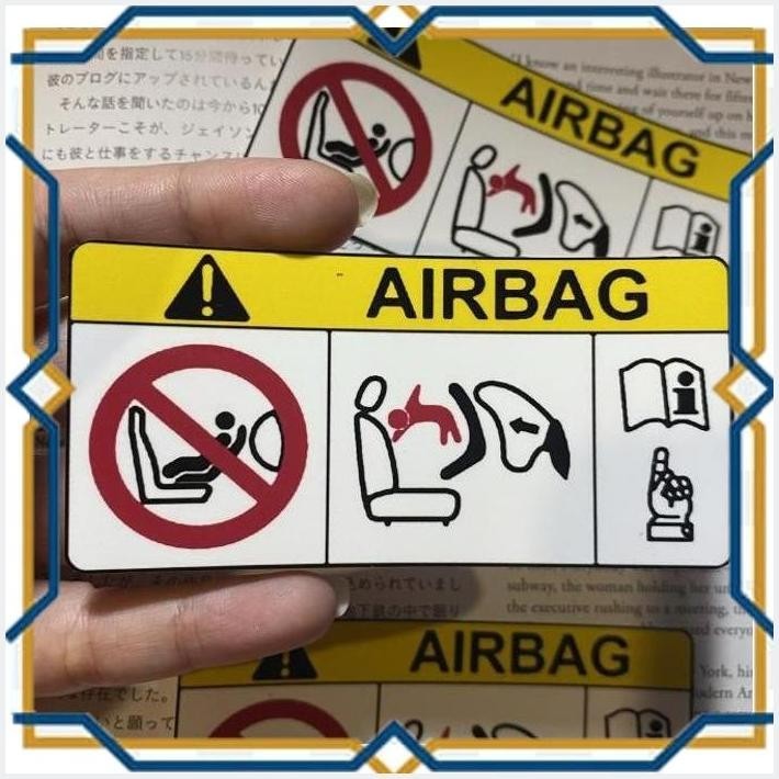 

[28S] AIRBAG STICKER