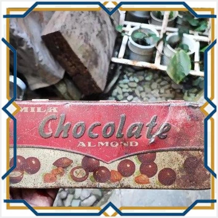 

[HYK] KALENG JADUL BEKAS WADAH COKLAT