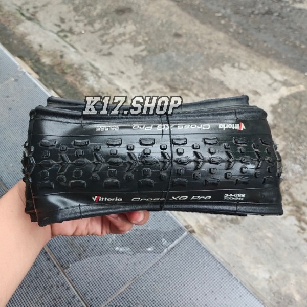 New Ban Luar Vittoria Cross XG Pro 700x34c Kevlar