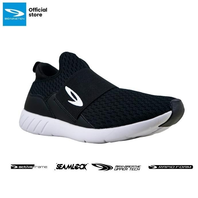 910 NINETEN WATARU SEPATU TRAINING - HITAM PUTIH SEPATU WANITA SEPATU LARI SEPATU CEWE CEWEK SEPATU 