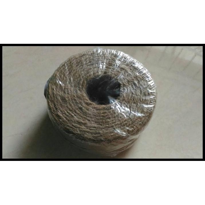 

HOT DEAL TALI RAMI JUTE STRING 120M X 1ROLL TALI KADO TALI JERAMI KARUNG !!!