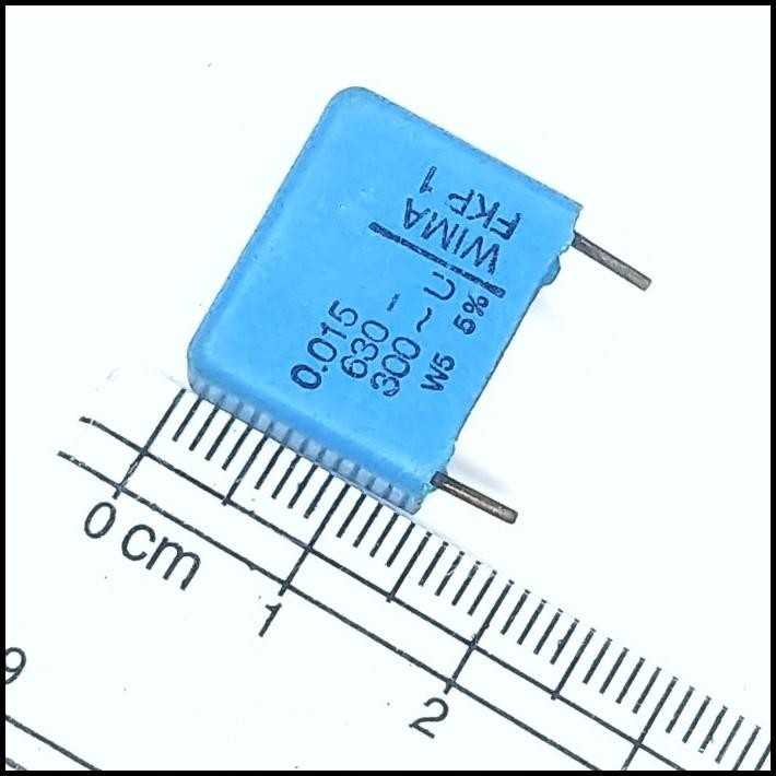 DISKON WIMA 15NF 630V FKP 153 0.015UF 15000PF 630VDC 300VAC AUDIO CAPACITOR 