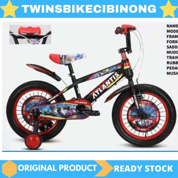 Sepeda Anak Bmx 16 18 Atlantis Sparta