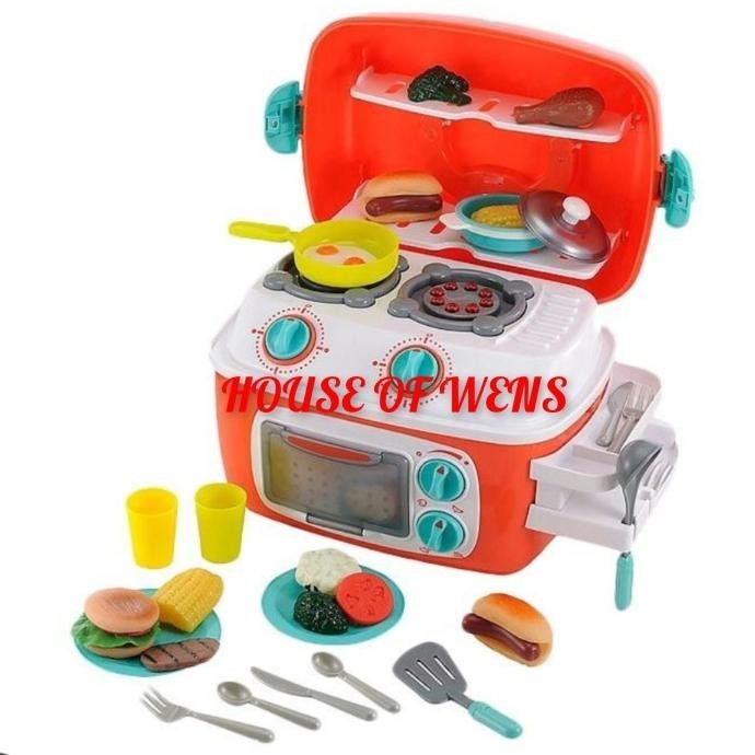 Terbaik Elc Mini Sizzling Kitchen With Sound And Light Original Berkualitas
