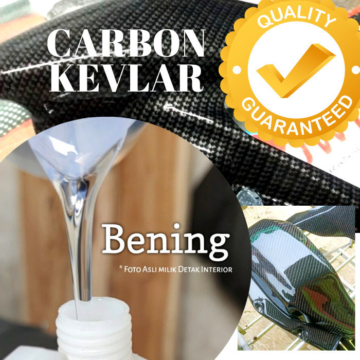 RESIN BENING 1KG + KATALIS/CATALYST 20GR - UNTUK CARBON KEVLAR