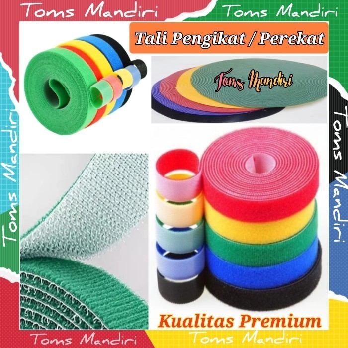 

Terbaru Pengikat / Perekat Cable Serba Guna 1 Cm 50 Meter / Pengikat Kabel Fo Promo Terlaris