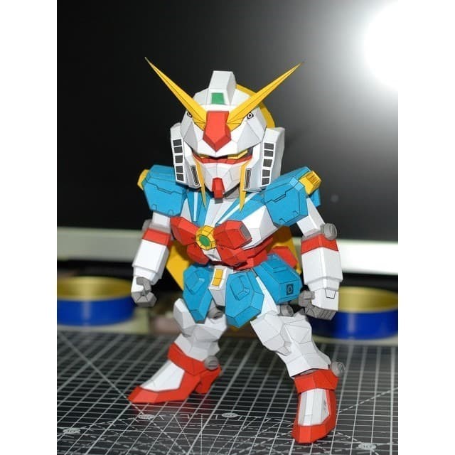 diy papercraft gundam sd gf013 nobel zenyang22