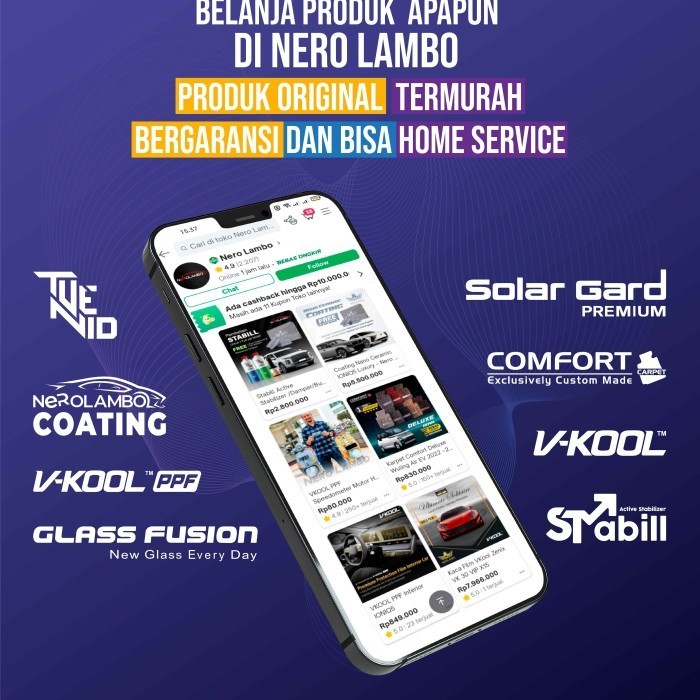 ppf vkool fortuner 4 item