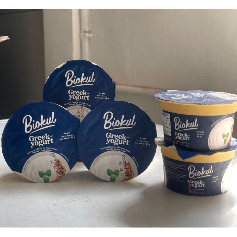 

Biokul Greek Yogurt Plain 80gr