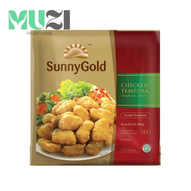

SUNNY GOLD CHICKEN NUGGET TEMPURA 500GR