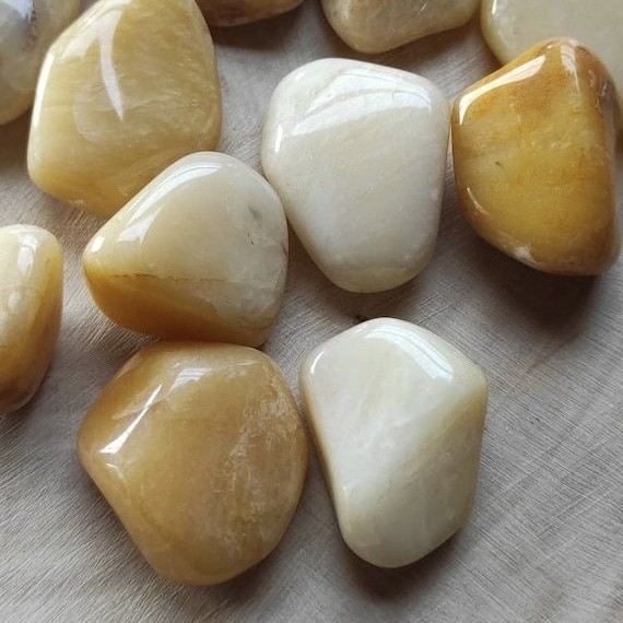 Yellow Jade Tumbles
