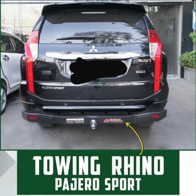TOWING RHINO BAR BELAKANG ALL NEW PAJERO SPORT 2016-2021