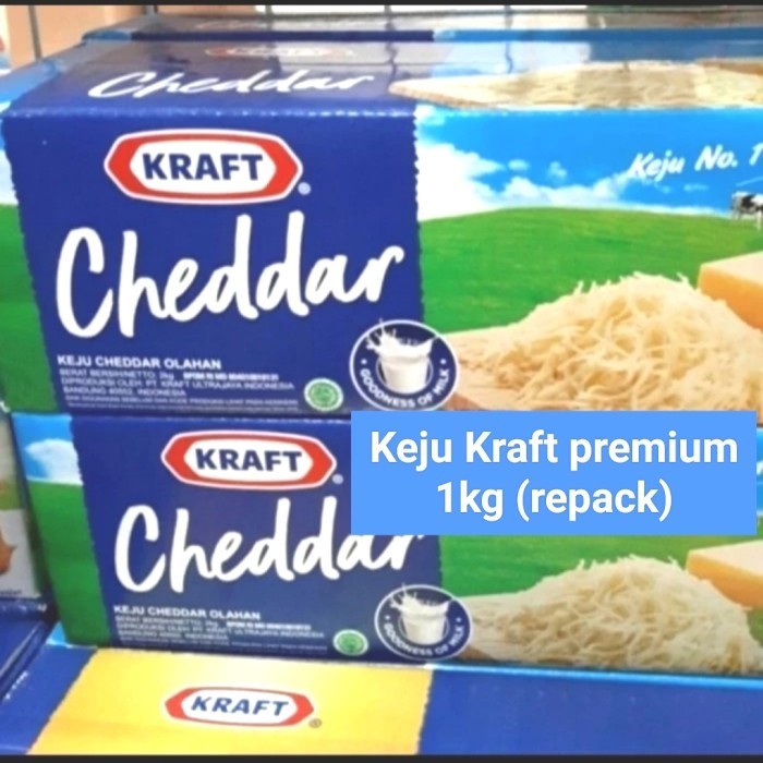 

KEJU CHEDDAR KRAFT PREMIUM 1KG