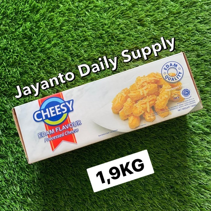 

CHEESY KEJU EDAM 2KG / KEJU UNTUK KUE KERING / MURAH, ENAK & HALAL