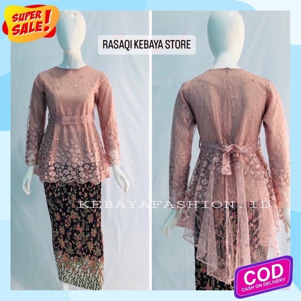 Kebaya Pakaian Wisuda Cewek Dewasa Stln Kwbaya Perempuan Oneset Remaja Kebaya Stlan Baju Wanita Enga