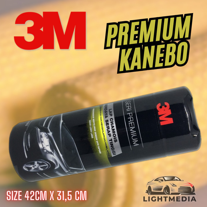 Terbaru 3M Premium Chamois Absober Lap Kanebo Original Promo Terlaris