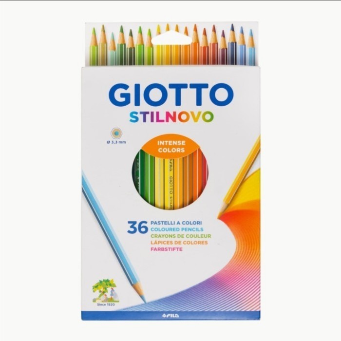 

Sil Warna Giotto Stiln Intense Colors 36 Cardboard