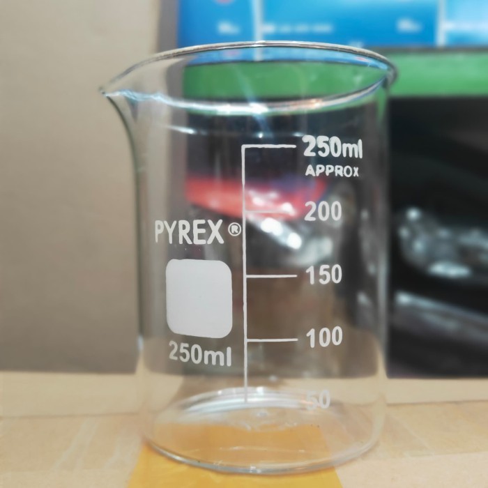 Beaker Glass 250 Ml Pyrex Glass Beker 250 Ml Pyrex