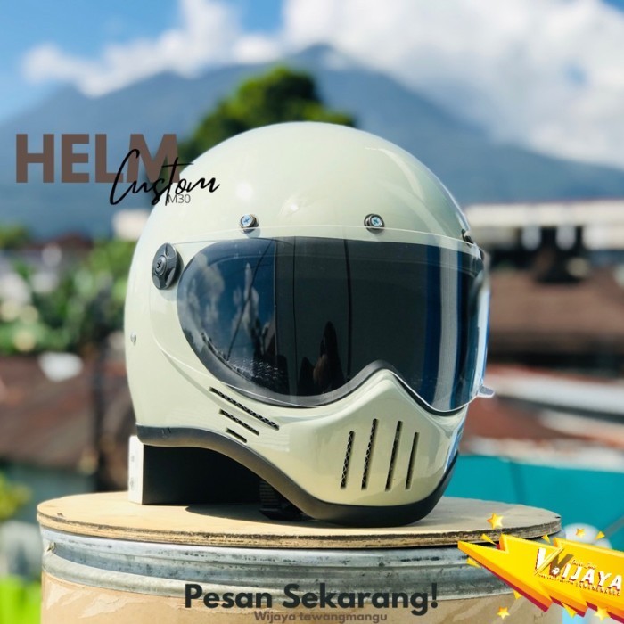 HELM CAKIL CUSTOM M30 SIMPSON RETRO JAPSTYLE CLASIC/HELM CAKIL/HELM