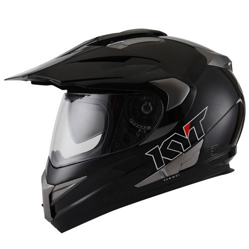 HELM KYT ENDURO BLACK DOFF SUPERMOTO HITAM DOFF