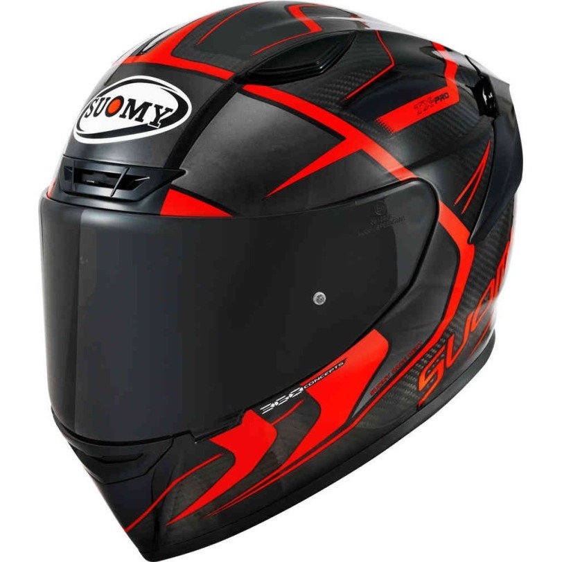 SUOMY TX PRO CARBON ADVANCE RED FLUO ORIGINAL