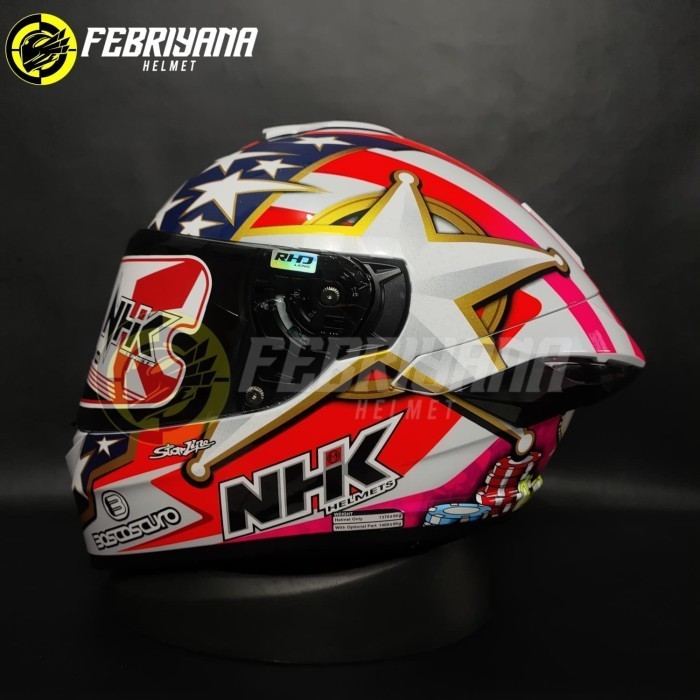 NHK MARK 1 MOTIF ALONSO LOPEZ SINGEL VISOR NHK MARK 1