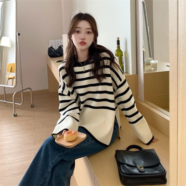 YOYO-Tate Knit Sweater Shoptiego-Araya swerter oversize knitwear