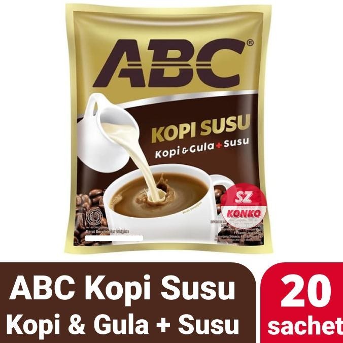 

ABC Kopi Susu isi 20 Sachet Bubuk Instan