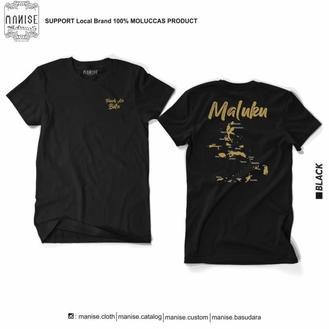 Manise.Cloth | Tanah Air Beta Maluku - Kaos Ambon-Maluku