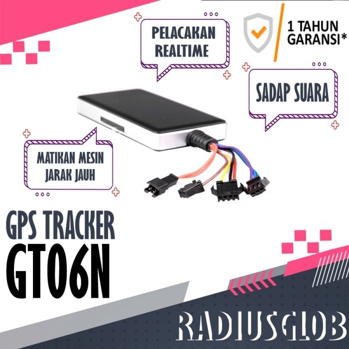 Terbaru Gps Tracker Mobil/Motor Gt06N Terbaik