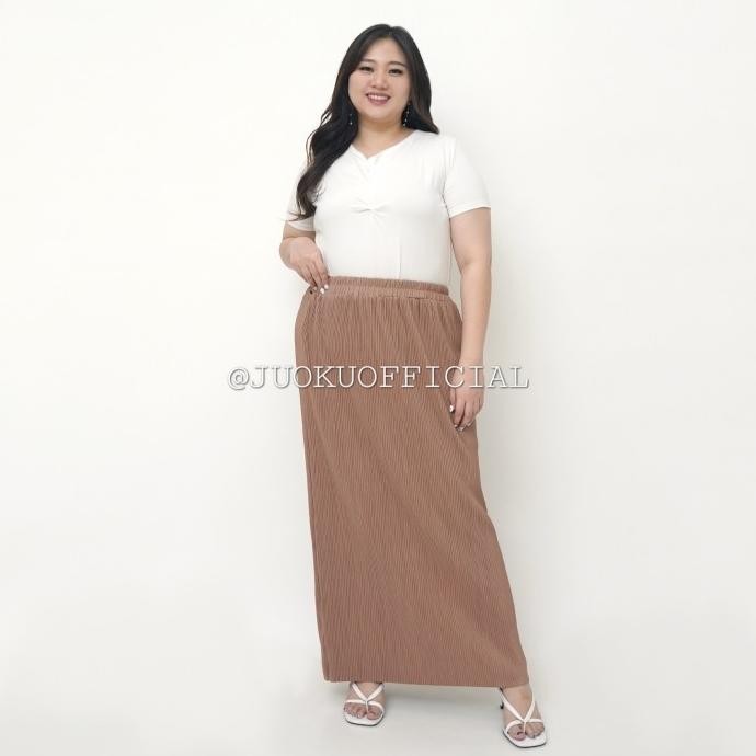 Rok Span Jumbo Plisket Lidi / Rok Plisket Jumbo / Plisket Premium 2