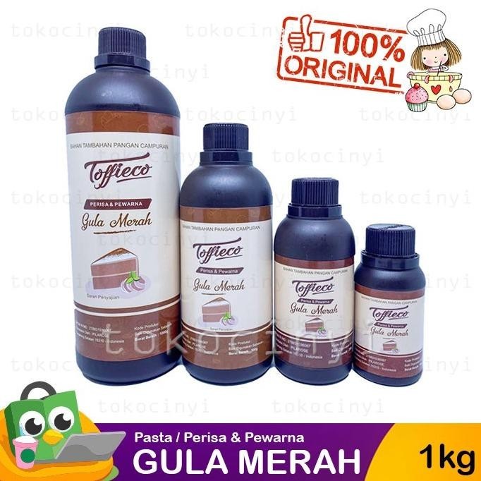 

Toffieco Pasta Perisa & Pewarna - Gula Merah 1Kg