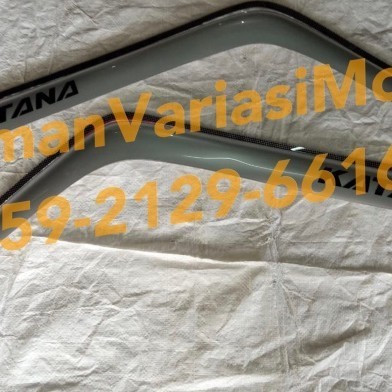 Talang Air Side Visor Door Visor Suzuki Katana Silver