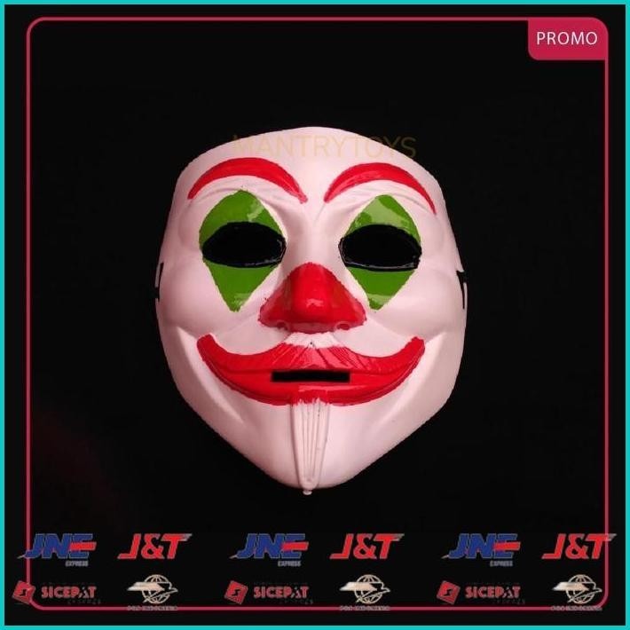 BISMILLAH TOPENG JOKER 2019 ANONYMOUSE CUSTOM / MAINAN ANAK MURAH MERIAH / JIGSAW GANONG VALAK HANTU