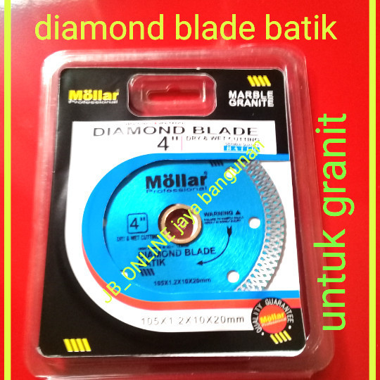 Asiya Mata Gerinda Granit Diamond Blade Batik Tipis Dan Tajam Mollar