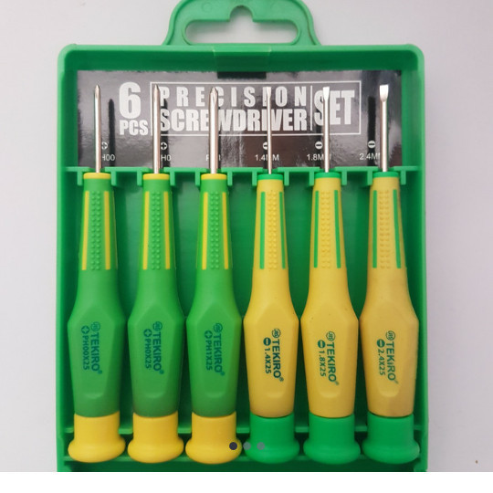 Asiya Obeng Hp Jam Tangan Set Tekiro 6Pcs