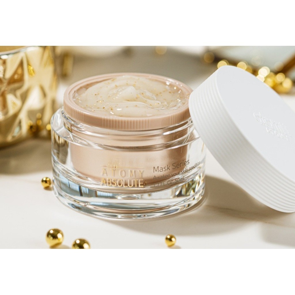 Atomy Absolute 24k Gold Night Mask Masker Wajah Anti Penuaan