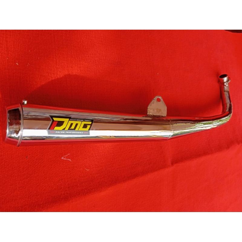 KENALPOT YAMA ALFA MODEL BAMBU STANDAR RACING CRUM DMG MUFFLER