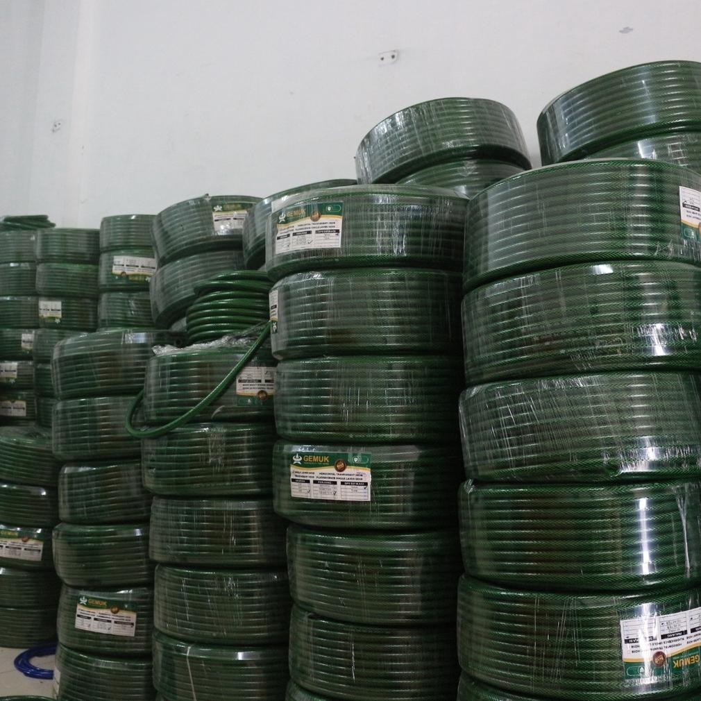KJT SELANG AIR BENANG 100 METER / SELANG ANTILUMUT HIJAU 100 METER 1/2 5/8 3/4 DAN 1INCH / SELANG KE