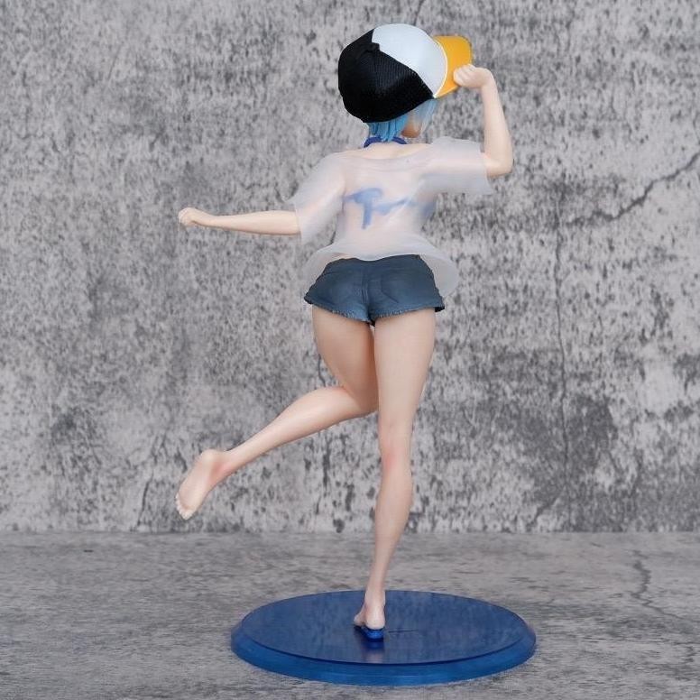 DFR Re Zero Rem Ram anime action figure murah swim TERLARIS