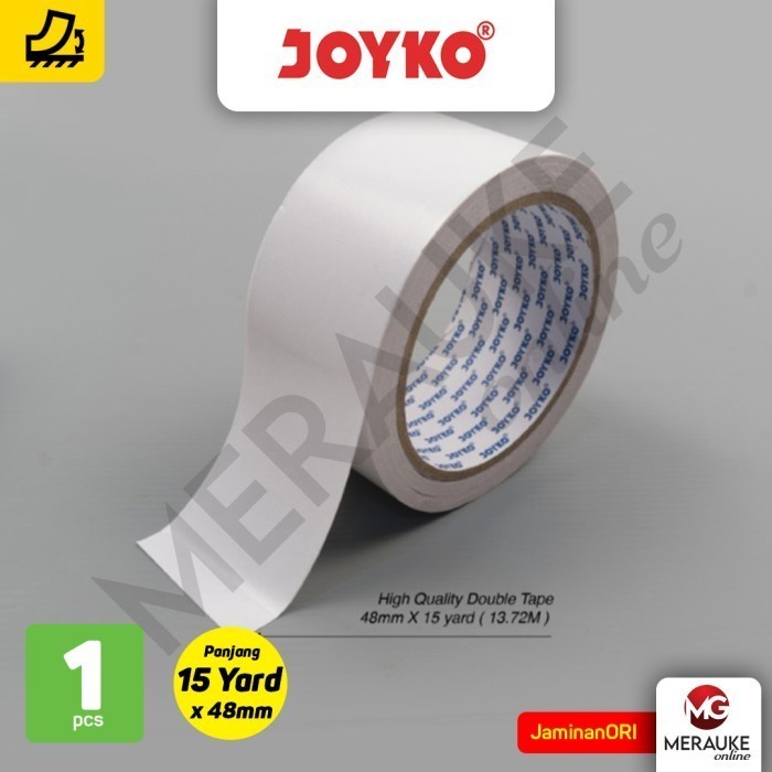 

Double Tape Joyko 2 Inch / 48Mm X 15Y Blue (1 Karton Isi 60 Roll)